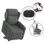 Sillón reclinable elevable de tela gris oscuro de , Sillones - Ref: Foro24-3303135, Precio: 273,17 €, Descuento: %