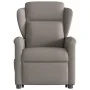 Sillón eléctrico reclinable elevable de tela gris taupe de , Sillones - Ref: Foro24-3303161, Precio: 336,95 €, Descuento: %