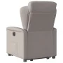 Sillón eléctrico reclinable elevable de tela gris taupe de , Sillones - Ref: Foro24-3303161, Precio: 336,95 €, Descuento: %
