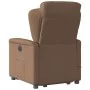 Sillón de masaje eléctrico reclinable elevable tela marrón de , Sillones - Ref: Foro24-3303168, Precio: 338,76 €, Descuento: %