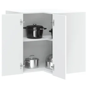 Mueble de cocina esquina pared Lucca madera ingeniería blanca de , Armarios de cocina - Ref: Foro24-853857, Precio: 83,27 €, ...