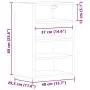 Armario colgante madera de ingeniería envejecida 40x29,5x60 cm de , Armarios de cocina - Ref: Foro24-854182, Precio: 50,66 €,...