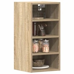 Armario colgante cocina contrachapada color roble 30x29,5x60 cm de , Armarios de cocina - Ref: Foro24-854168, Precio: 40,73 €...