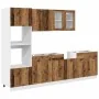 Mueble de cocina 7 piezas madera contrachapada madera vieja de , Armarios de cocina - Ref: Foro24-3328571, Precio: 551,02 €, ...