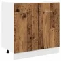 Mueble de cocina 7 piezas madera contrachapada madera vieja de , Armarios de cocina - Ref: Foro24-3328571, Precio: 551,02 €, ...
