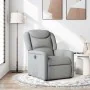 Sillón reclinable de tela gris claro de , Sillones - Ref: Foro24-4015596, Precio: 193,04 €, Descuento: %