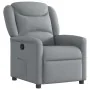 Sillón reclinable de tela gris claro de , Sillones - Ref: Foro24-4015596, Precio: 193,04 €, Descuento: %