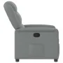 Sillón reclinable de tela gris claro de , Sillones - Ref: Foro24-4015596, Precio: 193,04 €, Descuento: %