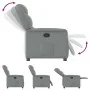 Sillón reclinable de tela gris claro de , Sillones - Ref: Foro24-4015596, Precio: 193,04 €, Descuento: %