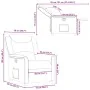 Sillón reclinable de tela gris claro de , Sillones - Ref: Foro24-4015596, Precio: 193,04 €, Descuento: %