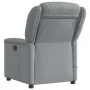Sillón reclinable de masaje de tela gris claro de , Sillones - Ref: Foro24-4015606, Precio: 210,69 €, Descuento: %