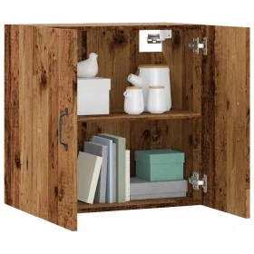 Armario pared madera ingeniería envejecida 60x31x60 cm de , Taquillas y armarios de almacenamiento - Ref: Foro24-857071, Prec...