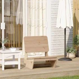 Silla de jardín madera maciza de pino 60x64x70,5 cm de , Sillas de jardín - Ref: Foro24-859307, Precio: 66,27 €, Descuento: %