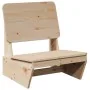 Silla de jardín madera maciza de pino 60x64x70,5 cm de , Sillas de jardín - Ref: Foro24-859307, Precio: 66,27 €, Descuento: %