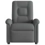 Sillón de masaje reclinable de tela gris oscuro by , Armchairs - Ref: Foro24-4015627, Price: 195,19 €, Discount: %