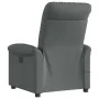 Sillón de masaje reclinable de tela gris oscuro by , Armchairs - Ref: Foro24-4015627, Price: 195,19 €, Discount: %