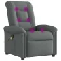 Sillón de masaje reclinable de tela gris oscuro by , Armchairs - Ref: Foro24-4015627, Price: 195,19 €, Discount: %