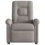 Sillón de masaje reclinable de tela gris taupé de , Sillones - Ref: Foro24-4015633, Precio: 207,41 €, Descuento: %