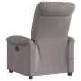 Sillón de masaje reclinable de tela gris taupé de , Sillones - Ref: Foro24-4015633, Precio: 207,41 €, Descuento: %
