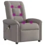 Sillón de masaje reclinable de tela gris taupé de , Sillones - Ref: Foro24-4015633, Precio: 207,41 €, Descuento: %