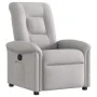 Sillón reclinable de tela gris nube de , Sillones - Ref: Foro24-4015625, Precio: 202,24 €, Descuento: %
