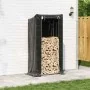 Leñero cubierta lluvia 100x60x200 cm acero galvanizado de , Bolsas y soportes de leña - Ref: Foro24-4104949, Precio: 82,47 €,...