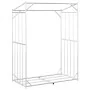 Leñero con protector de lluvia 150x80x200 cm acero galvanizado de , Bolsas y soportes de leña - Ref: Foro24-4104954, Precio: ...