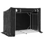 Leñero cubierta lluvia 151x80,5x110,5 cm acero galvanizado de , Bolsas y soportes de leña - Ref: Foro24-4104942, Precio: 91,4...