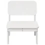 Silla de jardín madera maciza de pino blanco 60x52,5x72 cm de , Sillas de jardín - Ref: Foro24-859318, Precio: 66,57 €, Descu...