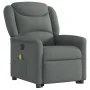 Sillón de masaje eléctrico reclinable elevable tela gris oscuro de , Sillones - Ref: Foro24-3303225, Precio: 346,75 €, Descue...