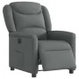Sillón reclinable eléctrico de tela gris oscuro by , Armchairs - Ref: Foro24-3303175, Price: 243,83 €, Discount: %