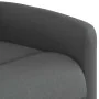 Sillón reclinable eléctrico de tela gris oscuro by , Armchairs - Ref: Foro24-3303175, Price: 243,83 €, Discount: %