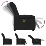 Sillón reclinable de masaje eléctrico tela negro de , Sillones - Ref: Foro24-3303246, Precio: 263,39 €, Descuento: %