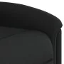 Sillón reclinable de masaje eléctrico tela negro de , Sillones - Ref: Foro24-3303246, Precio: 263,39 €, Descuento: %