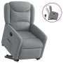 Sillón reclinable elevable de tela gris claro de , Sillones - Ref: Foro24-3303194, Precio: 279,21 €, Descuento: %