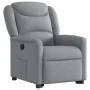 Sillón reclinable elevable de tela gris claro de , Sillones - Ref: Foro24-3303194, Precio: 279,21 €, Descuento: %