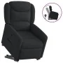 Sillón reclinable elevable tela negro de , Sillones - Ref: Foro24-3303196, Precio: 273,11 €, Descuento: %