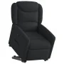 Sillón reclinable elevable tela negro de , Sillones - Ref: Foro24-3303196, Precio: 273,11 €, Descuento: %