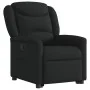 Sillón reclinable elevable tela negro de , Sillones - Ref: Foro24-3303196, Precio: 273,11 €, Descuento: %