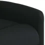 Sillón reclinable elevable tela negro de , Sillones - Ref: Foro24-3303196, Precio: 273,11 €, Descuento: %