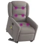 Sillón de masaje eléctrico reclinable elevable tela taupé de , Sillones - Ref: Foro24-3303231, Precio: 345,96 €, Descuento: %