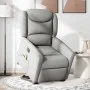 Sillón de masaje eléctrico reclinable elevable tela gris nube de , Sillones - Ref: Foro24-3303233, Precio: 340,47 €, Descuent...