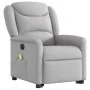 Sillón de masaje eléctrico reclinable elevable tela gris nube de , Sillones - Ref: Foro24-3303233, Precio: 340,47 €, Descuent...