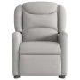 Sillón de masaje eléctrico reclinable elevable tela gris nube de , Sillones - Ref: Foro24-3303233, Precio: 340,47 €, Descuent...