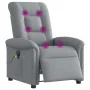 Sillón reclinable de masaje eléctrico tela gris claro by , Armchairs - Ref: Foro24-3303244, Price: 261,32 €, Discount: %