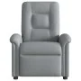 Sillón reclinable de masaje eléctrico tela gris claro by , Armchairs - Ref: Foro24-3303244, Price: 261,32 €, Discount: %
