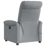 Sillón reclinable de masaje eléctrico tela gris claro by , Armchairs - Ref: Foro24-3303244, Price: 261,32 €, Discount: %