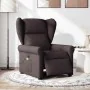 Sillón reclinable de masaje eléctrico tela marrón oscuro von , Sessel - Ref: Foro24-3303369, Preis: 260,21 €, Rabatt: %