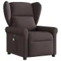Sillón reclinable de masaje eléctrico tela marrón oscuro von , Sessel - Ref: Foro24-3303369, Preis: 260,21 €, Rabatt: %