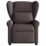 Sillón reclinable de masaje eléctrico tela marrón oscuro von , Sessel - Ref: Foro24-3303369, Preis: 260,21 €, Rabatt: %